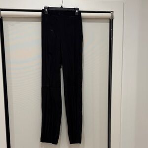 Zara Black Slacks with Tiger Embossing